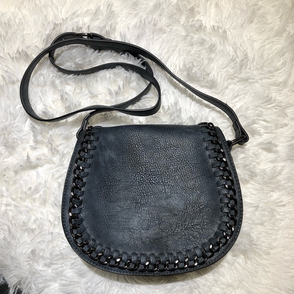 Small Black River Saddle Bag